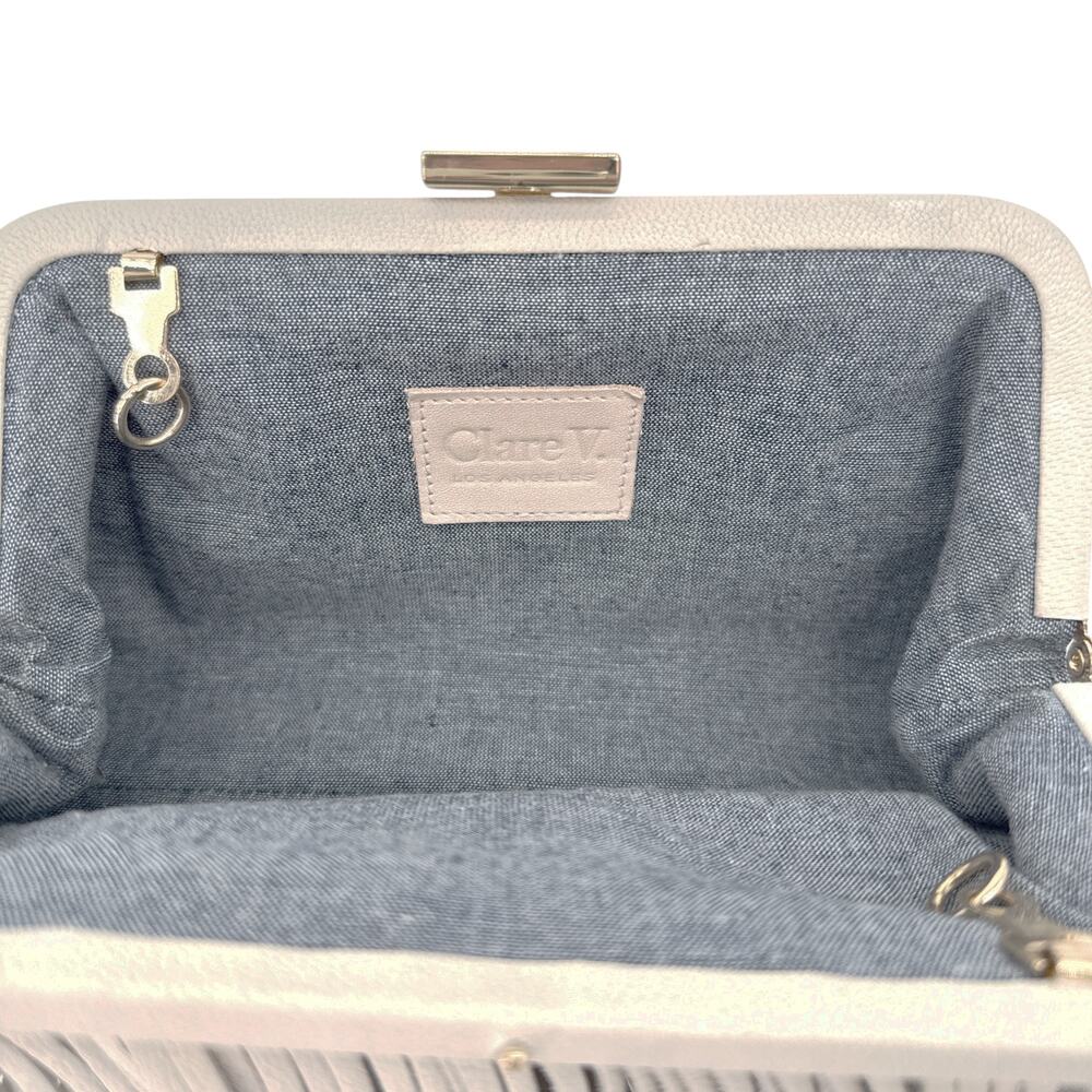 CLARE V. Fran Fran Bag in Cream - Picture 8 of 16